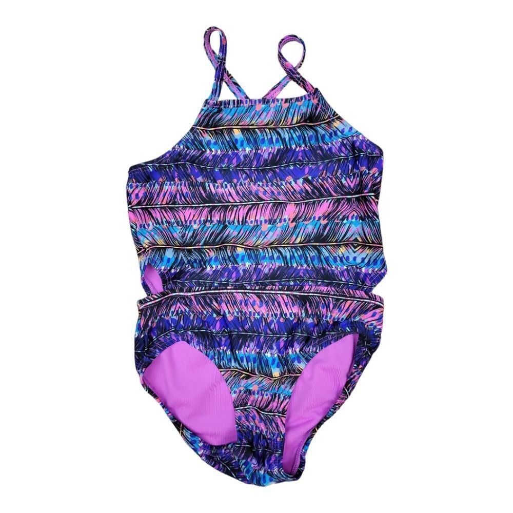 Jessica Simpson Girl's One Piece Swimsuit Size 4